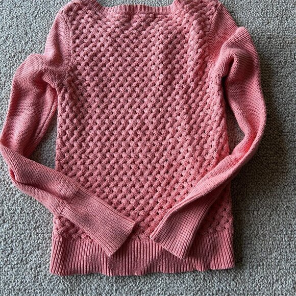 If It Were Me Women’s Pink Sweater Size S – Perfect Spring Transition Piece - Picture 5 of 7